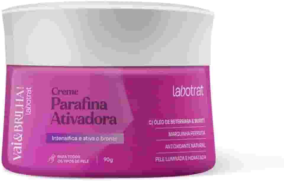 Creme Parafina Ativadora Labotrat Vai & Brilha 90g Beterraba e Buriti