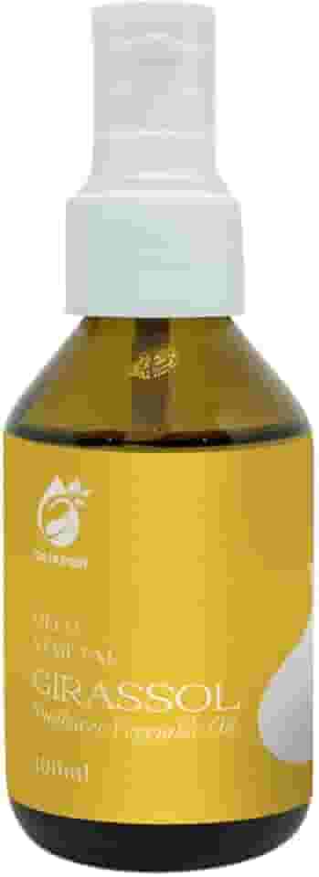 Óleo Vegetal de Girassol 100% Puro - Rico em Vitamina E e Antioxidantes - Hidratação Profunda e Regeneração Celular para Pele