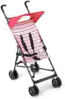 Carrinho de Bebe Guarda-Chuva 6M-15 Kgs Multikids Navy Rosa - BB493