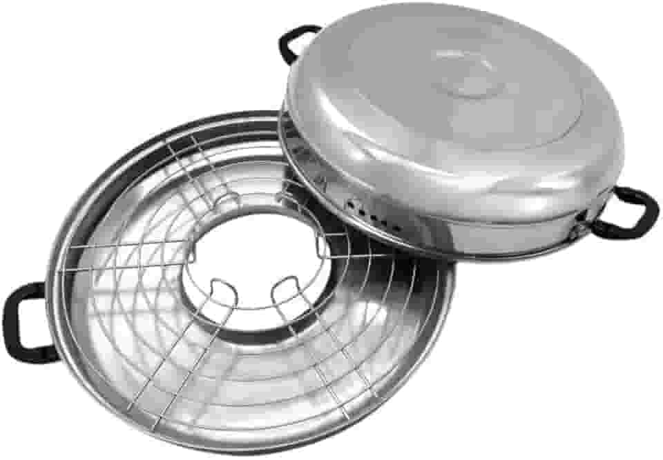 Churrasqueira Panela Assadeira Para Boca Fogão Carne Peixe