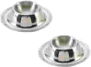 2 peças de suporte de copo de ovo de aço inoxidável para ovos cozidos macios, bandeja de suporte de ovo único, acessórios de utensílios de cozinha, melhor para café da manhã