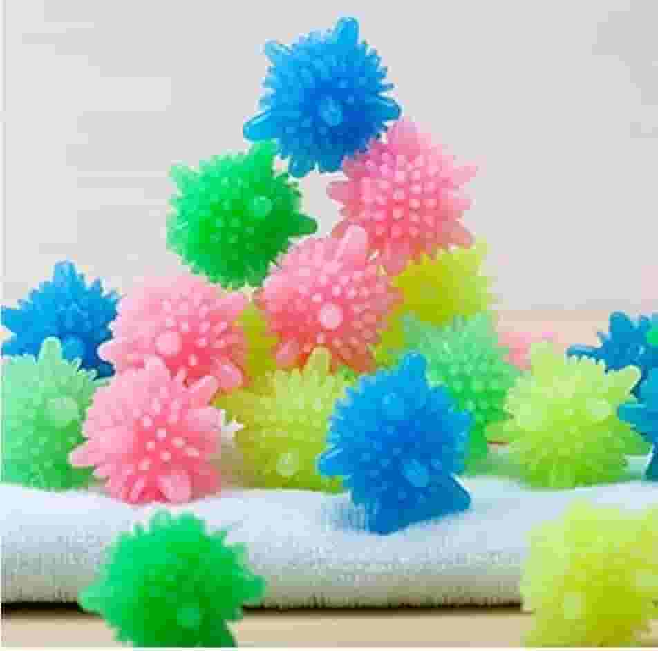 Kit lava Roupa Esfera Mágica na Máquina de Lavar com 8 uni