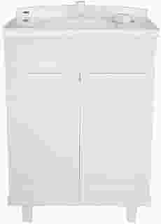 Gabinete para Banheiro em Plástico com Lavatório Clássica Astra sem Torneira Branco