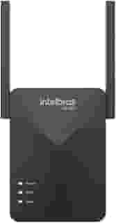 Extensor Mesh Wi-Fi 6 EX 1500 Preto Intelbras Cobertura de Até 100m²