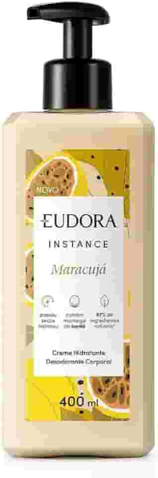Eudora Creme Hidratante Desodorante Corporal Instance Maracujá 400ml