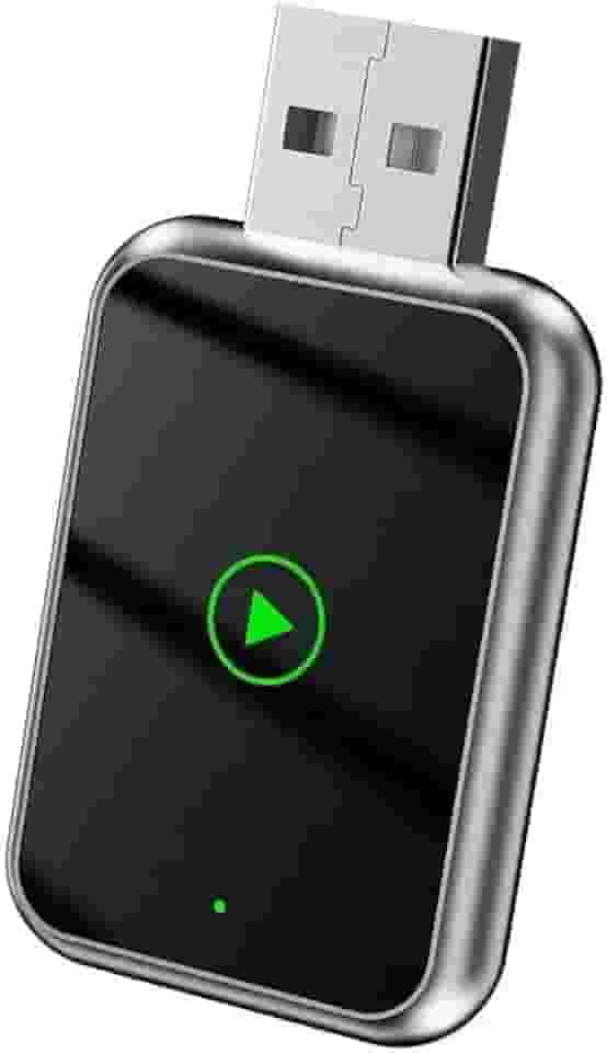Adaptador CarPlay e Android Auto Sem Fio 2 em 1 | Conversor USB Plug & Play para Multimídia Original | Conexão Automática Rápida 5GHz