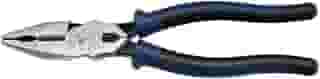 Klein Tools Alicate universal J12098 com molde de crimpagem, cabo de tubo dentado, facas endurecidas por indução