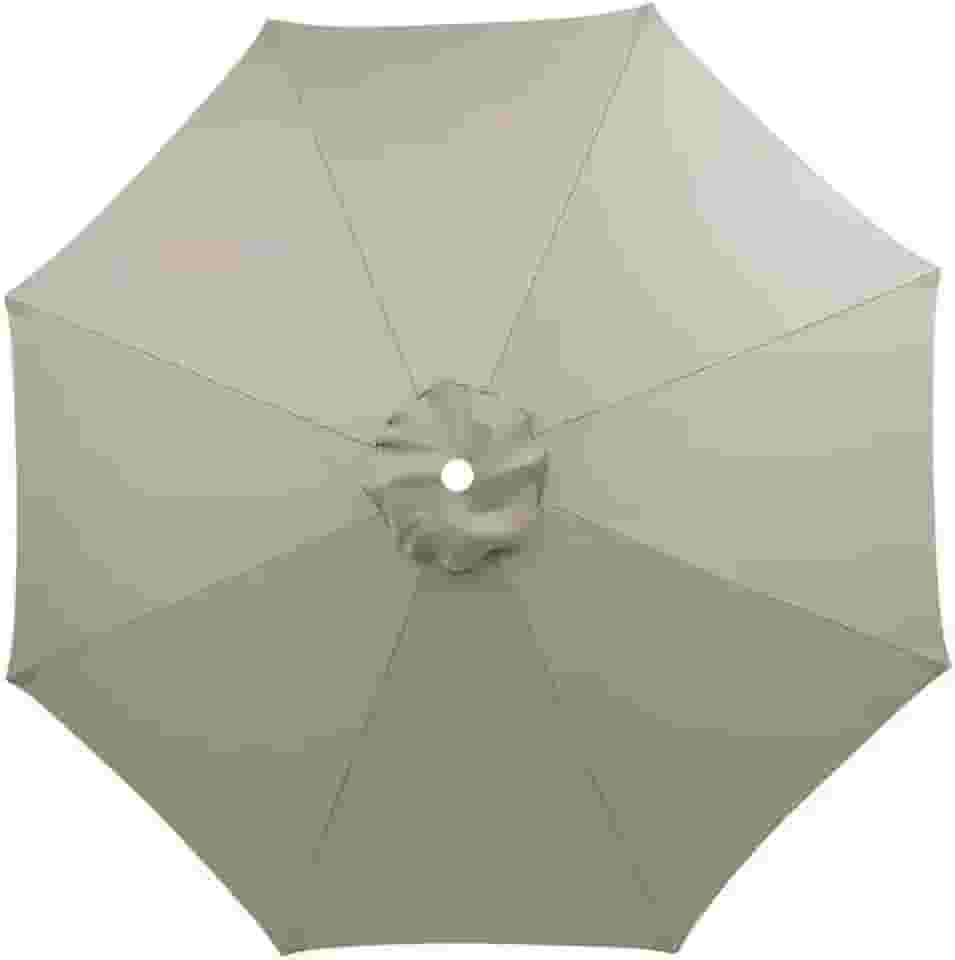 Tampa De Substituição Cobertura Para Ombrelone 3m Sem Base 6/8 Varetas (3m 8Varetas Bege)