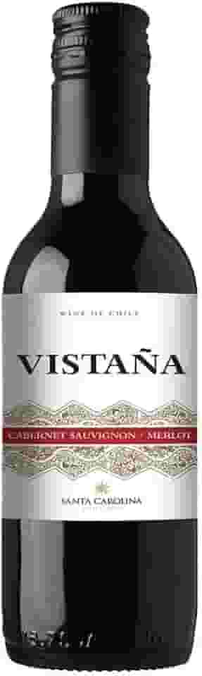 Vinho Tinto Chileno Santa Carolina Vistaña Cabernet Sauvignon/Merlot 187ml