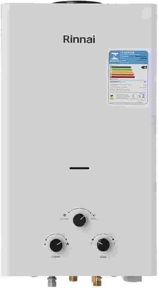Rinnai M15-15 litros GLP Branco - Aquecedor de Água a Gás Mecânico REU-M150 CFH