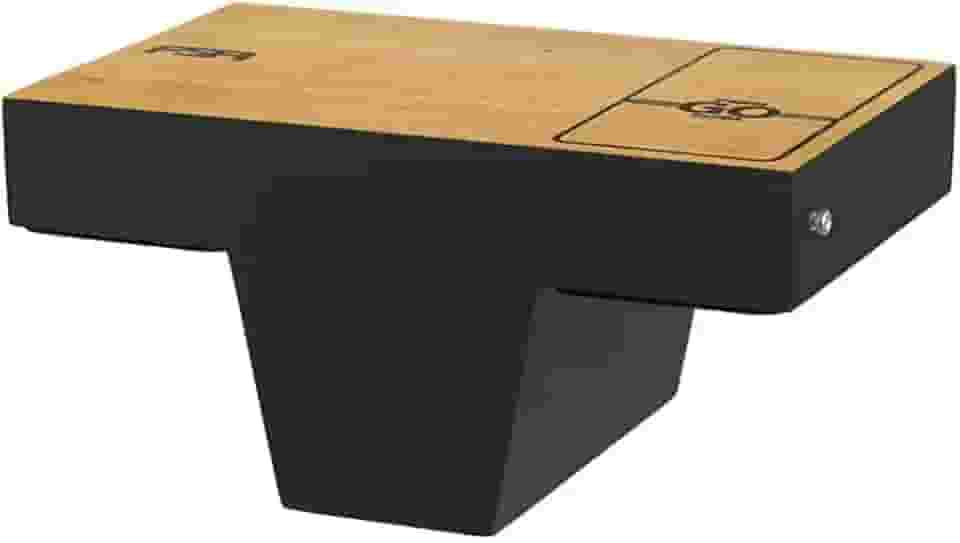 Cajon de Colo com Bongo Acoplado Híbrido 2 em 1 Encaixe Para Correia Profissional Com Captação Plug and Play CAJONGO FCGO25 PRETO