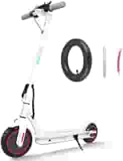 HONEYWHALE S2 Patinete Elétrico Dobrável para Adultos, 500W Scooter Eletrica, Velocidade Máxima de 30KM/H, Autonomia de 20KM, Bateria (36V, 6.6AH), Pedais Iluminados em 7 Cores