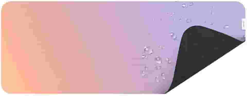 Geonav Mouse Pad Desk, Tecido sintético impermeável e antiderrapante, Toque macio, 80x30cm, OFDP01PK, Rosa