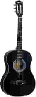 Violão Queen’s Acústico Clássico de 6 Cordas de Nylon em Madeira Natural Preto