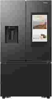 Geladeira Samsung Family Hub French Door RF27 com Soundbar com Dispenser de Água e Gelo 564L Black Inox - 110V