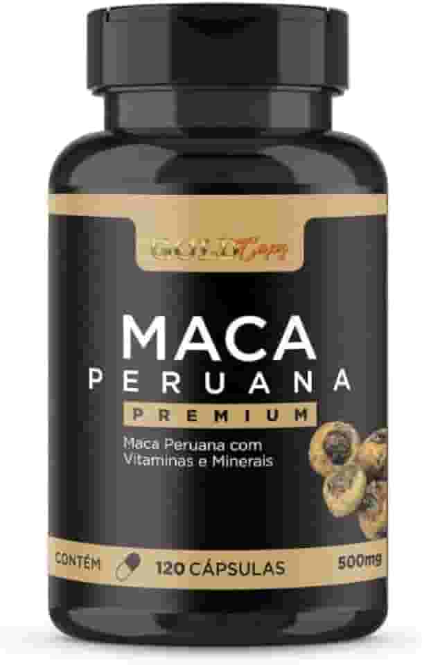 Maca Peruana Original Com Vitaminas e Minerais 120 Cápsulas