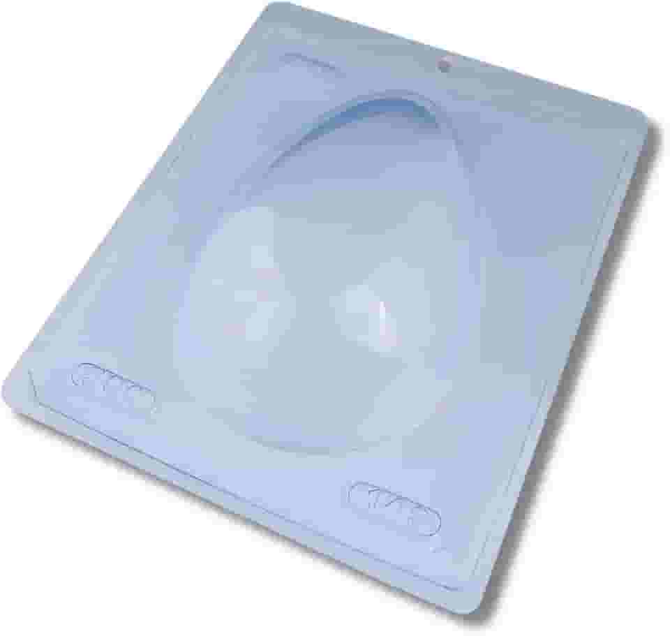 Forma Simples Tradicional BWB Ovo de Páscoa Liso 500g – 1 Unidade, Confeitaria e Chocolateria