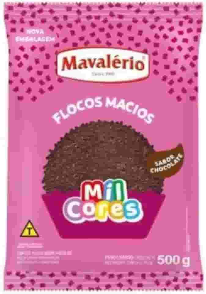 FLOCOS CHOCOLATE 500G MAVALÉRIO