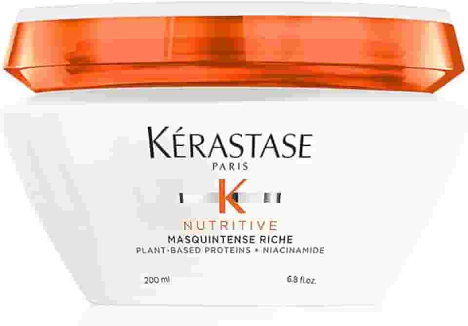 Kérastase Nutritive Masquintense Riche Máscara de Tratamento Capilar para Cabelos Muito Secos e Grossos Nutrição Intensa Hidratação Profunda e Vitalidade 200ml
