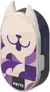 Pote Porta Ração Pestiscos Dog Cachorro Pet 300ml Portátil (Roxo)
