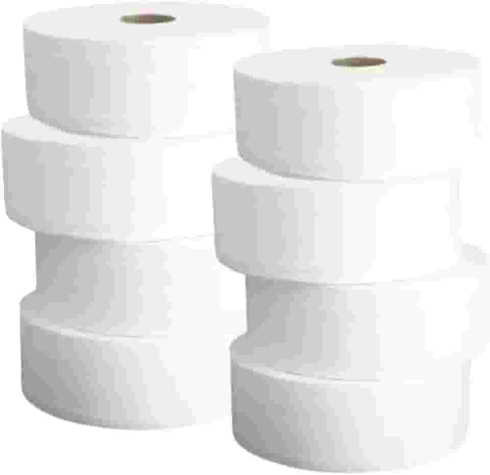 Papel Higienico Rolão Institucional 100% Celulose Com 16 Rolos Branco Macio Produzido Com 100% Fibras Vetgetais