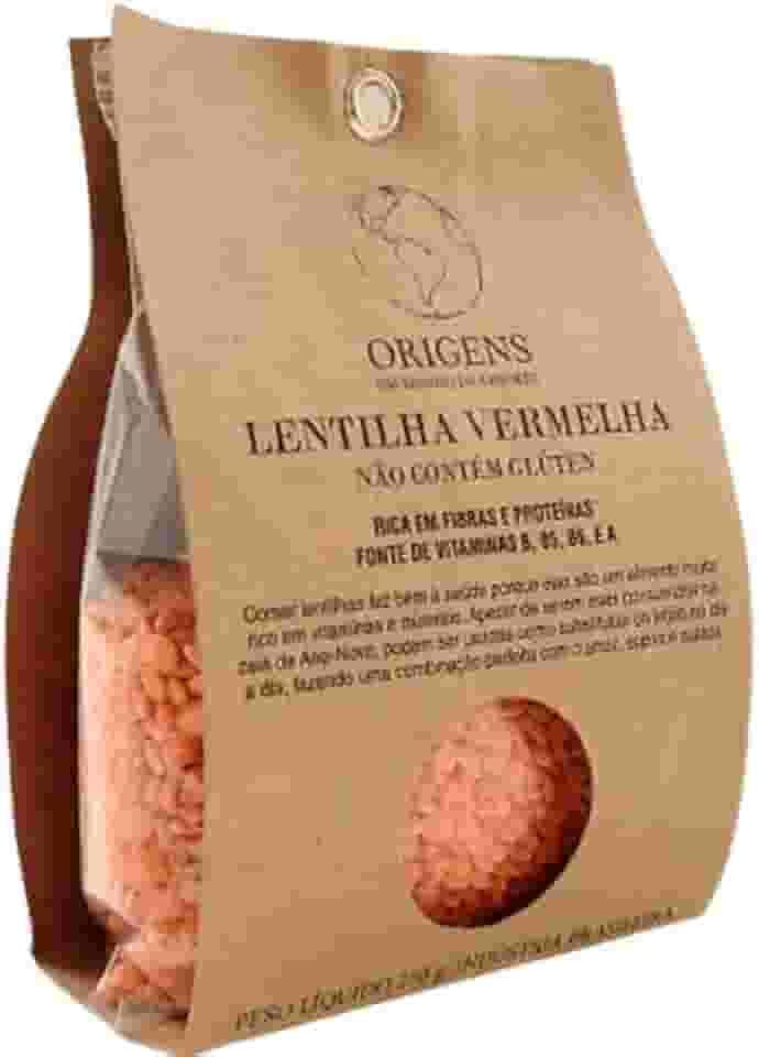Lentilha Vermelha Sem Glúten Origens 200g