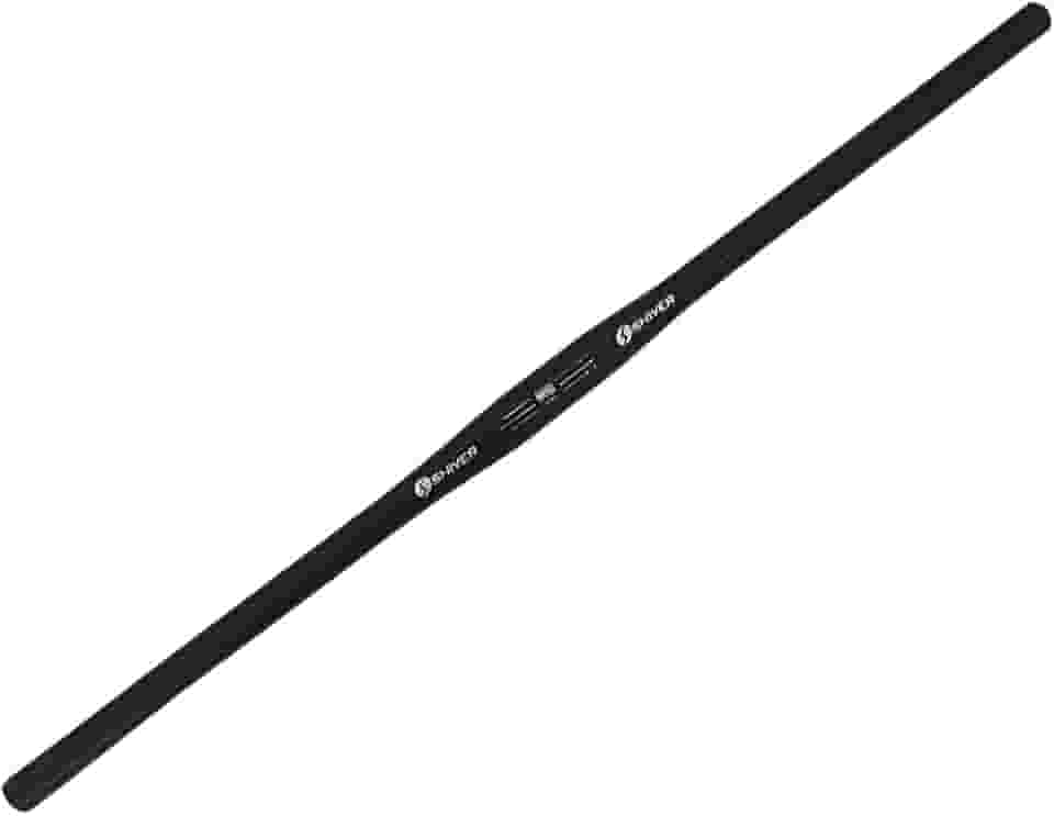 Guidao para bicicleta bike Mtb aro 29 26 Aluminio Flat reto 31.8 X 760mm Preto SHIVER