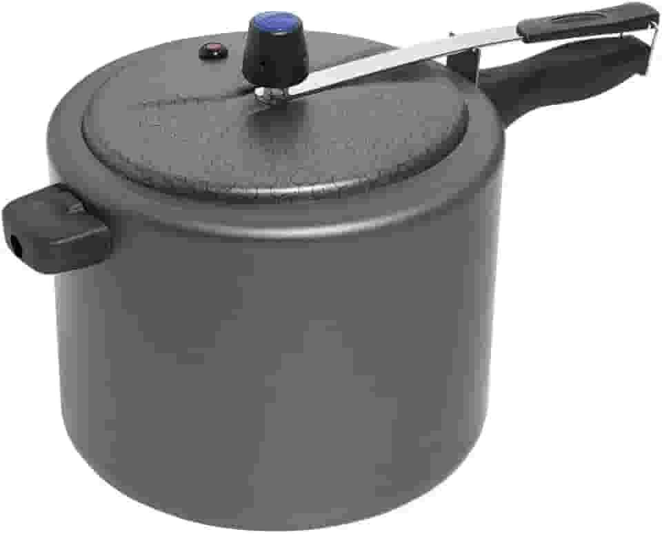 Panela de Pressão Pressionela Antiaderente de 10 Litros, Grafite, Ramos
