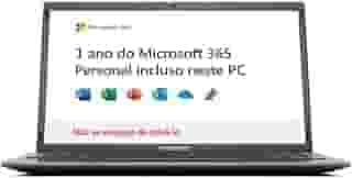 Notebook Positivo Motion Q4128C Intel Atom Quad-Core 4GB 128GB 14.1' Windows 10 Home - Cinza – Inclui Microsoft 365