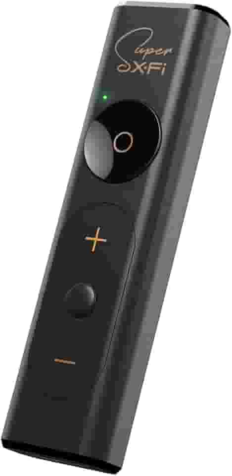 Creative Sound Blaster X1 Hi-Res Super X-Fi Externo Usb Dac e Amplificador de Fone de Ouvido para Pc e Mac, Também Compatível com Ps4, Ps5 e Switch