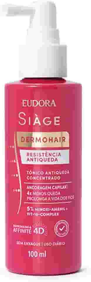 Eudora Tônico Concentrado Siàge Dermo Hair Resistência Antiqueda 100ml