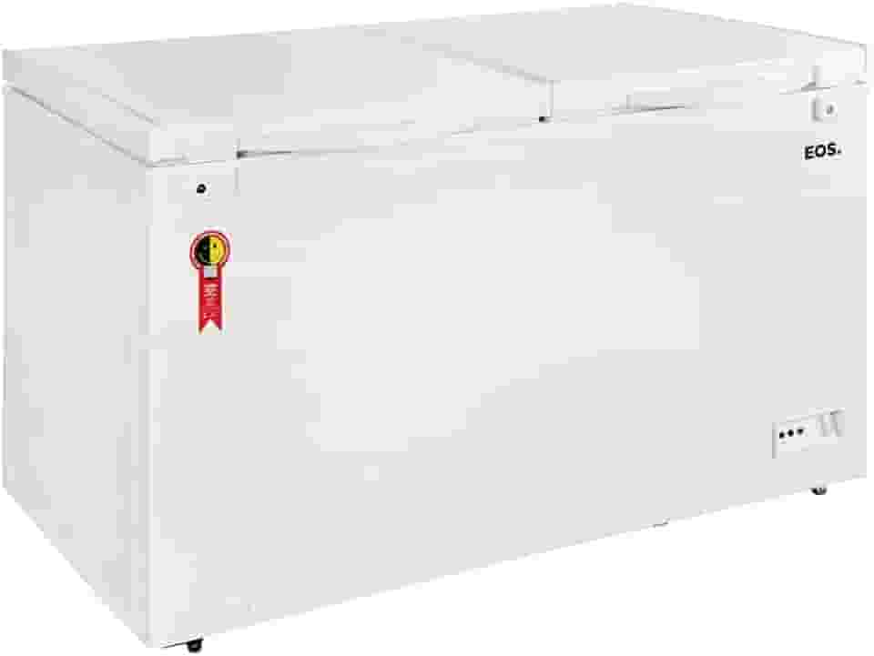 Freezer e Conservador Horizontal Eos Ecogelo 445 Litros 2 Portas Efh550xx 220v