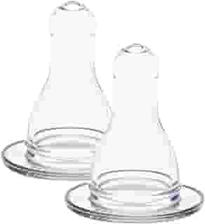Bico para Mamadeira Silicone Redondo com 2 unidades Lolly