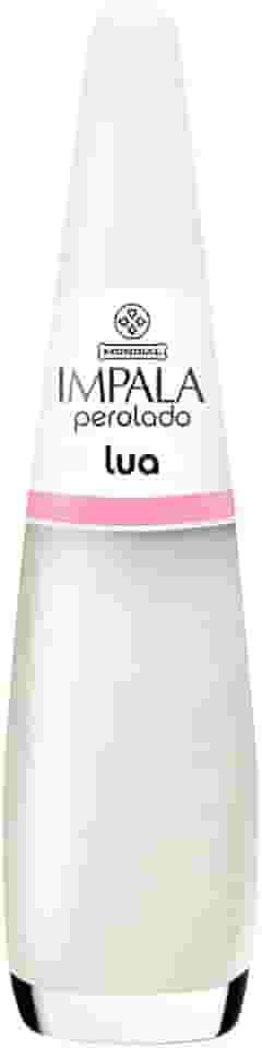 Esmalte Perolado Lua, Impala Cosmeticos, Branco