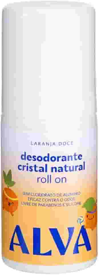 Alva Desodorante Roll On Infantil Laranja Doce 50ml Alva