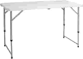 Mesa Dobrável Vira Maleta Camping 122x60cm Aço 4 Pessoas, Alira Home