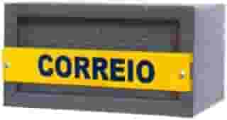 Caixa de Correio - Carta Grade Horizontal Modelo Tijolo - Portão Básica