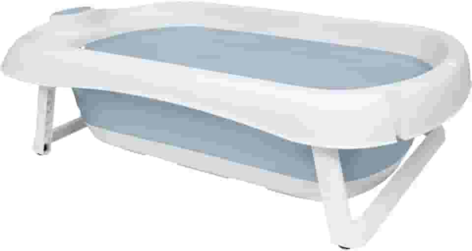 Buba Banheira Dobrável Silicone E Plástico Portátil (Azul)