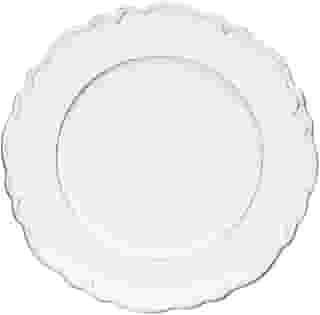 Lyor SOUSPLAT PATINADO DE PLÁSTICO MOON BRANCO 25cm