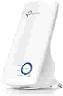 Repetidor de sinal Wi-Fi TP-Link TL-WA850RE Wireless N 300Mbps, compacto, expansor de sinal, adaptador de wireless, App Tether, Controle de Leds, Branco