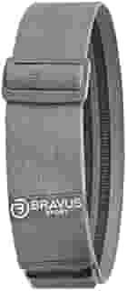 Hip Mini Band Super Forte Cinza Ajustável Premium Bravus