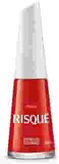 Risqué Felicidade - Esmalte Cremoso, Vermelho, 8ml