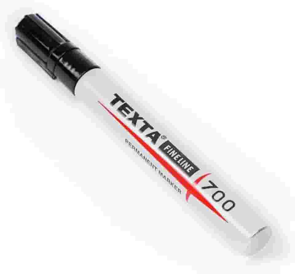 Caneta cirúrgica Marcadora pele Texta 700 cor PRETA