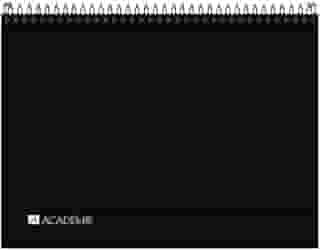 Tilibra - Caderno Sketchbook Espiral Capa Plástica A4 Académie Sense 150 G 50 Folhas