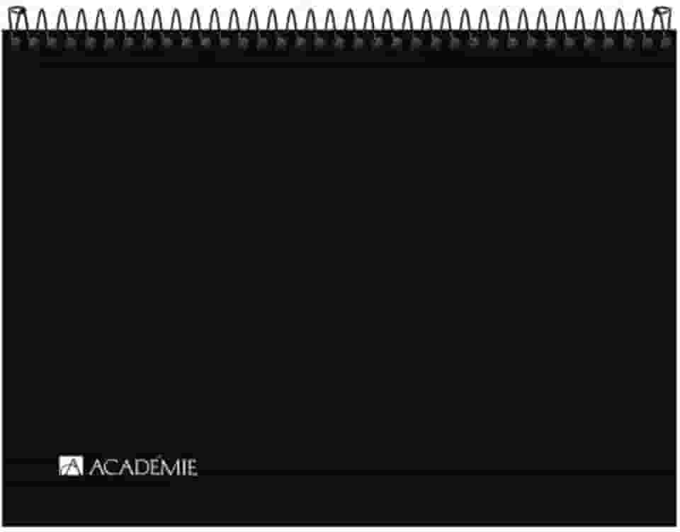 Tilibra - Caderno Sketchbook Espiral Capa Plástica A4 Académie Sense 150 G 50 Folhas