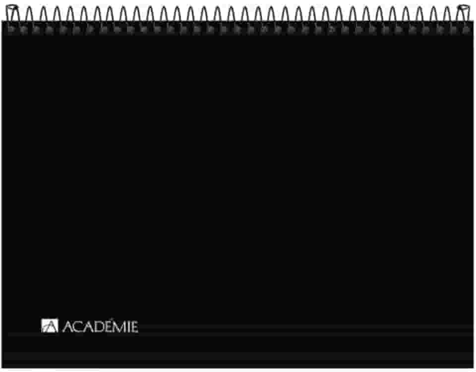 Tilibra - Caderno Sketchbook Espiral Capa Plástica A4 Académie Sense 150 G 50 Folhas