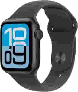 Apple Watch SE 3 GPS, Caixa em alumínio meia‑noite de 44 mm com Bracelete desportiva meia‑noite - P/M