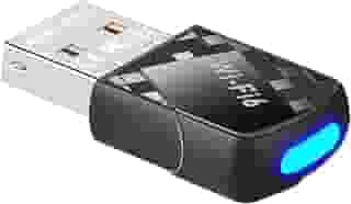 AX900Mbps Adaptador USB WiFi 6 para PC, adaptador 2 em 1 Bluetooth 5.4 WiFi. Adaptador transceptor de rede sem fio de banda dupla 2,4G/5G para laptop, desktop, WPA3, suporta Windows 11/10 preto