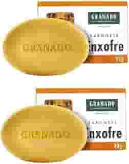 2 Sabonete em Barra Enxofre 90g