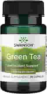 Chá Verde 500mg Swanson 30 Capsulas Importado